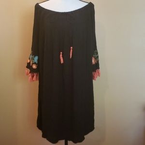*3/$15* Black Vacation Dress 3X